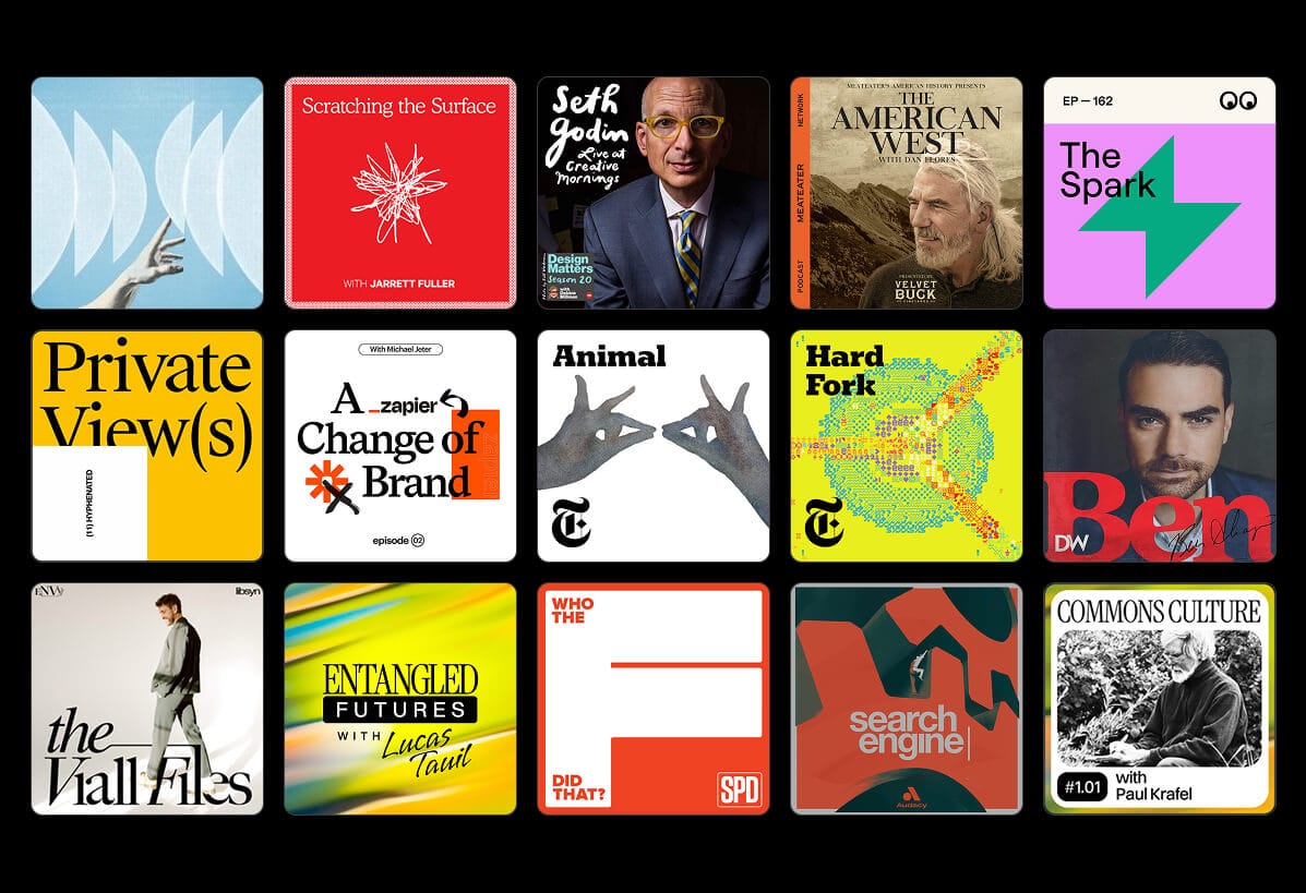 Most beautiful podcast covers